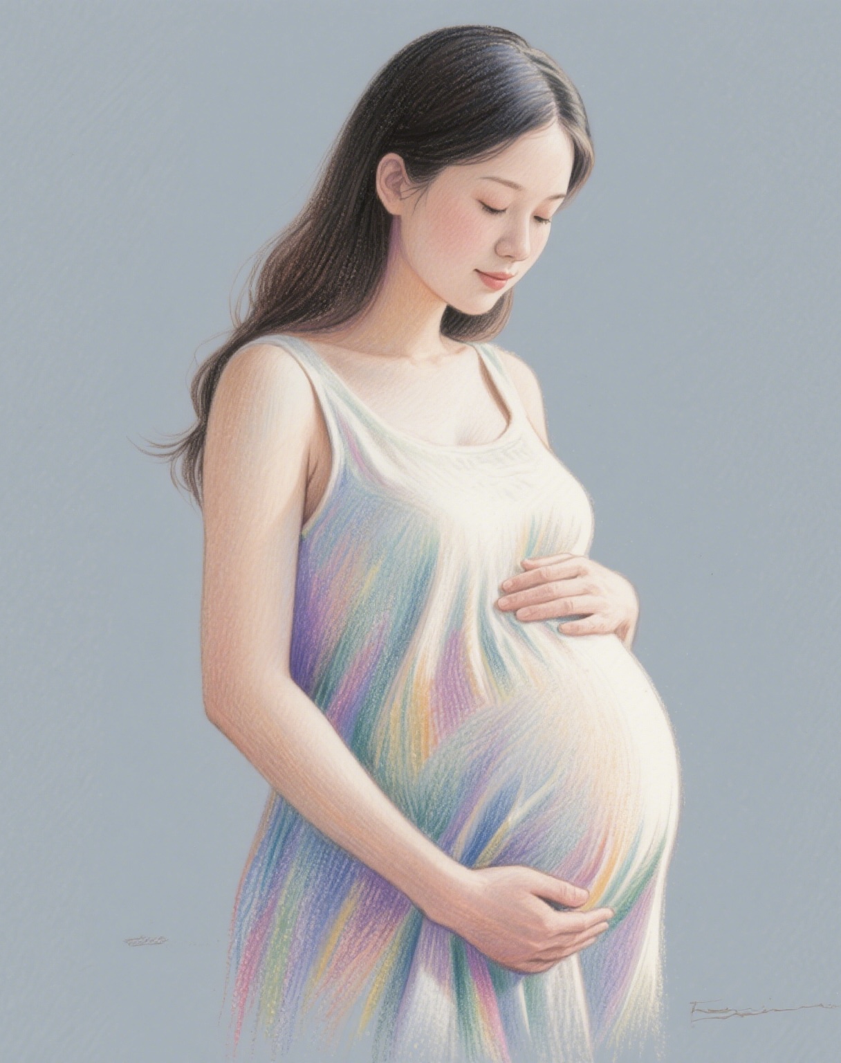 孕后母亲形象